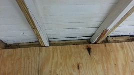 Garage Repair Doctored Sill Plate