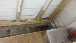 Garage Finally Finishing Floor