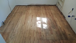 Kitchen Flooring Sanding And Edging Complete 24 Grit