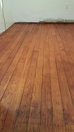 Kitchen Flooring Stained