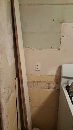The Old Outlet Blanked Using Just Drywall Compound