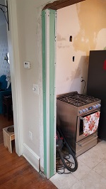 Ready For Mud On The Dining Room Side