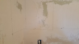 Wall Cabinet Locations Marked