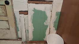 Kitchen Plumbing New Rough In Drywall Going Back On