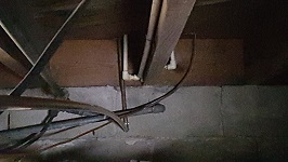 Kitchen Plumbing Under The House New Copper Supply Line