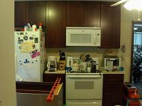 New Cabinets Installed, Day Two