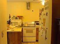 The Old Cabinets Along North Wall